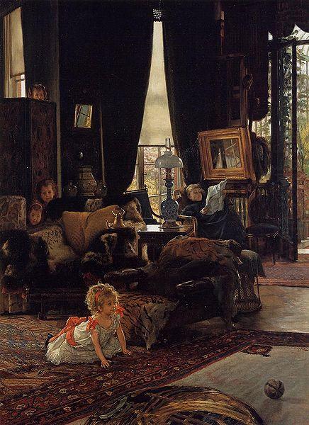 James Jacques Joseph Tissot Hide and Seek china oil painting image